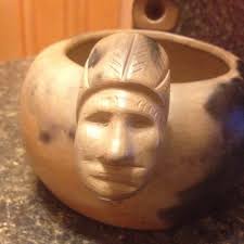 Catawba Pottery Bowl 1975 By Doris Blue (1905-1985) RARE!