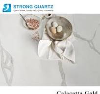 White Calacatta Gold Artificial Non Silica/Zero Silica ...