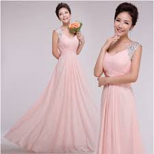 Robe Princesse Women Long Formal Fashion Light Pink Nude Bridesmaid Dresses Soiree Floor Length Gown Dresses For Weddings Nude Bridesmaid Dresses Bridesmaid Dressesbridesmaid Dresses Nude Aliexpress