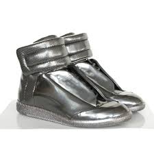 5,225 items on sale from $94. Maison Martin Margiela Gunmetal Silver Shoes Hi Top Future Sneakers 40 7 New For Sale Online