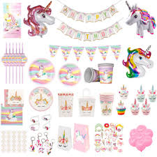 Check spelling or type a new query. Buy Magical Unicorn Kids Birthday Party Tableware Set Paper Box Cup Rainbow Decor Online In Oman 323388606682