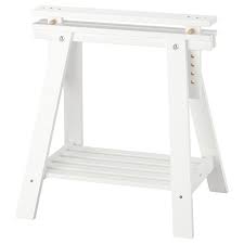Finnvard Cavalletto Con Ripiano Bianco 70x71 93 Cm Ikea It In 2020 Tischbock Ikea Tischbock Ikea