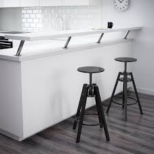 dalfred bar stool, black ikea
