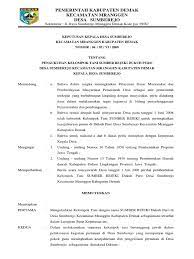 Waktu saat ini demak keluharan. Sk Sumber Rejeki Docx