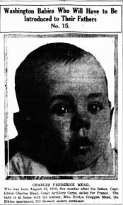 Charles Frederick Mead picture in the Washington Times in 1919