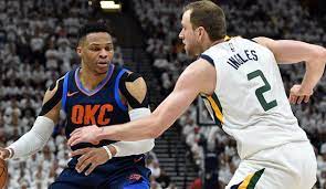 Oklahoma city thunder vs utah jazz (game 4). Nba Playoffs Okc Thunder Vs Utah Jazz Strafe Fur Russell Westbrook Aber Keine Sperre