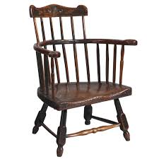 1stdibs Primitive Vernacular Fireside Windsor Chair 1760 English Chair Windsor Chair Armchair Vintage