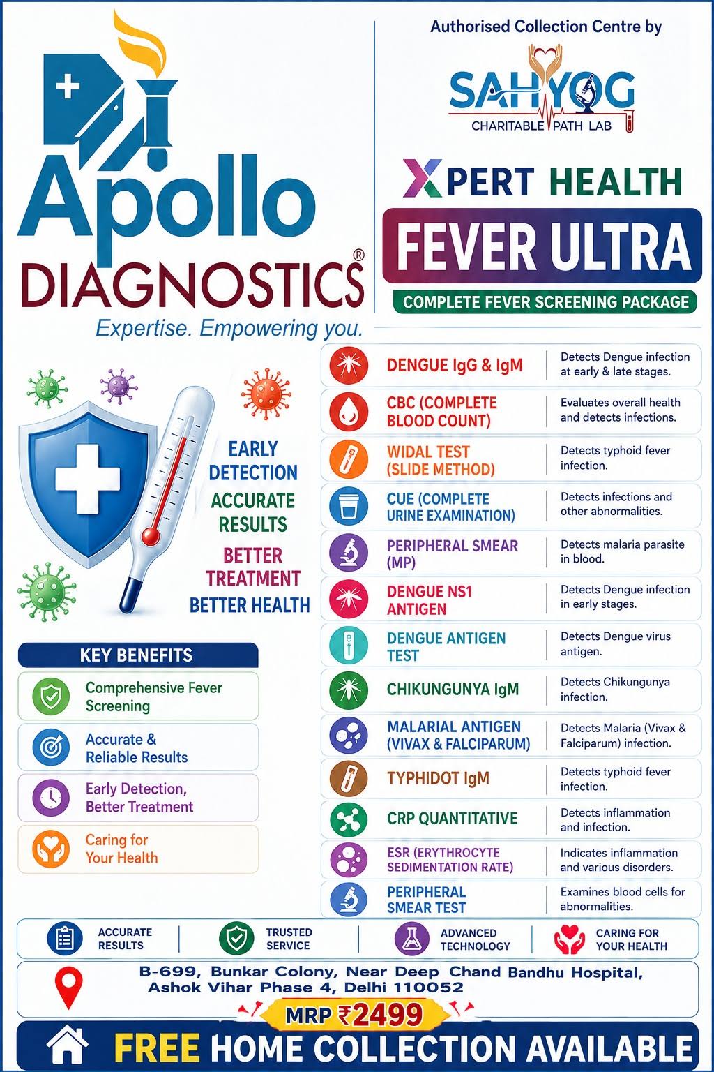 XPERT HEALTH FEVER ULTRA PACKAGE product image