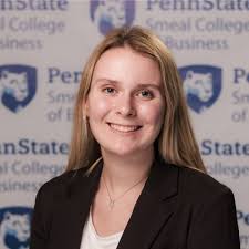 Graduating from Penn State University with a B.S.