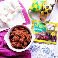 Saya menyediakan rendang ayam ini untuk dimakan dipagi raya bersama dengan lemang yang hubby tempah. Rendang Daging Mudah Dan Sedap Senang Di Masak Hanya Guna Perencah Rendang Adabi