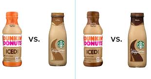 Brew coffee on smallest cup setting into coffee mug. Starbucks Vs Dunkin Donuts Bottled Iced Coffees Which Is Better