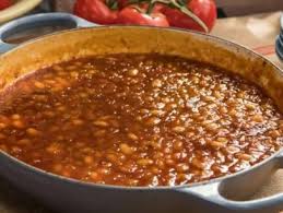 Gebackene Bohnen Mit Pfirsich Bourbon Und Speck Bohnen Bourbon Gebackene Mit Pfirsich Speck Und Baked Beans Baked Bean Recipes Food Network Recipes