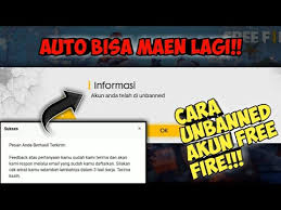 Download and play garena free fire on pc. Work Cara Unbanned Akun Free Fire Terbaru Garena Free Fire Indonesia Youtube