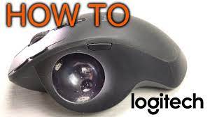 How To Clean Logitech Trackball Mouse Mx Ergo - Youtube