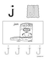 Words that start with the letter j for kids. The Alphabet The Letter J Kindergarten Resources