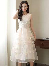 アップリケガーゼ切り替えスクープノースリーブウェスト着痩せａライン気質おしゃれデートワンピース 春休みバーゲンセール 期間 3 26 月 4 2 月 もっと多くの商品を taidobuy でチェックしてください taidobuy 新作登場 エレガント レディース 夏