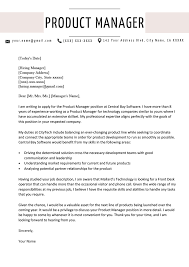 Product Manager Cover Letter Sample Resume Genius Cover Letter Example Templates Cover Letter For Resume Cover Letter Example
