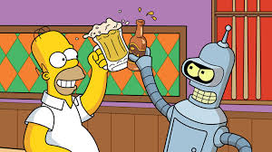 Una Clip Dal Crossover Tra Simpson E Futurama Wired Futurama Homer Simpson Icone Di Instagram