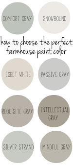 Which neutral colors to choose. How To Choose The Perfect Farmhouse Paint Colors