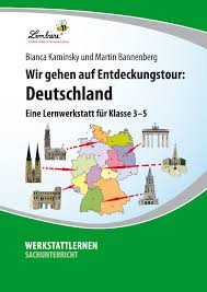 Was Wissen Deine Schuler Uber Deutschland Unsere Werkstatt Bietet Den Kindern Abwechslungsreiche Stationen Deutschland Lernen Unterrichtsmaterial Grundschule