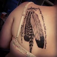 The series of symbols inked above liam's feather tattoo is actually hieroglyphics, which is the combination of alphabetic and logographic elements to form letters and words. 65 Eagle Feathers Tattoos Designs With Meanings