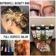 Below are some attributes that make a salon near me great. Bombshell Beauty Bar Home Facebook