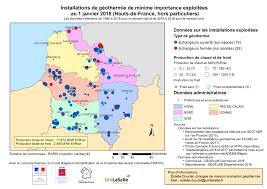 Les 15 villes les plus peuplées de la région administrative. Cartes Des Installations De Geothermie En Hauts De France Geothermies