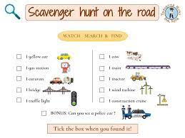 A quick note about playing games online. Scavenger Hunt On The Road Treasure Hunt 4 Kids Free Games