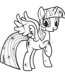 Coloriage my little poney 6 à imprimer et coloriage en ligne pour enfants. Twilight Sparkle Coloring Page Coloriage Gratuit Coloriage Dessin