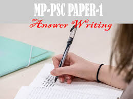 You can consult previous years toppers and refer mppsc previous year exam papers, or you can read the toppers answer sheet that is available online to give students an idea of how to write your paper. Mp Psc Mains Paper First Answer Writing à¤° à¤œ à¤¯ à¤¸ à¤µ à¤® à¤– à¤¯ à¤ªà¤° à¤• à¤· à¤ª à¤°à¤¶ à¤¨ à¤ªà¤¤ à¤° 01 Gk In Hindi Mp Gk Gk Quiz Mppsc Ctet Online Gk Hindi Grammar