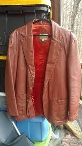 Usa Made Mens Remy Light Brown Leather Jacket 44 Vintage Retro Good Shape Fashion Clothing Shoes Accessories Mensclo Leather Jacket Jackets Coats Jackets