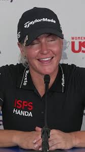 Charley Hull has embraced the fan support at the U.S. Women's Open this  week. 😂