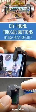 Diy Phone Trigger Buttons Pubg Ros Fornite Electronic Gift Ideas Diy Phone 3d Printing Diy