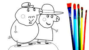 Peppa pig coloring pages grandpa pig. Peppa Pig Granny Pig Coloring Pages Novocom Top