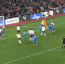 'Put him up front' - Former Premier League goalkeeper's bullet header earns club last gasp draw with Real Madrid