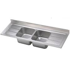 double kitchen sink industrial