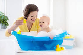 Little child in a bathtub, happy baby taking a bath playing. 33 268 Baby Bath Photos Free Royalty Free Stock Photos From Dreamstime
