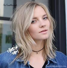Medium blonde hairstyle with flicked ends. Sleek Ash Blonde Hair 40 Styles With Medium Blonde Hair For Major Inspiration The Trending Hairstyle