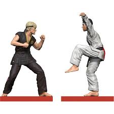 You want that, don't you?. The Karate Kid Tournament Daniel Son Vs Johnny Statue Set Gamestop