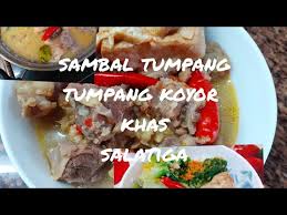 Sambal tomat, sambal sambal tumpang adalah salah satu resep tradisional indonesia yang rasanya enak, lezat, pedas, gurih dan disukai oleh banyak orang. Sambal Tumpang Tumpang Koyor Khas Salatiga Youtube