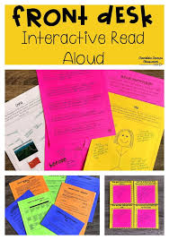 Front Desk Interactive Read Aloud Unit With Inquiry Extension Activity Interactive Read Aloud Read Aloud Front Desk