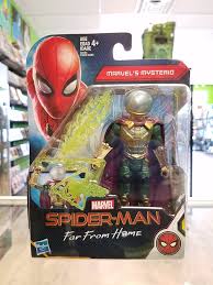 Marvel cinematic universe fans have been curious about mysterio while the toy is well done, that isn't the focus here, it's what it says in the description on the back. Hasbro Spider Man Far From Home Marvel S Mysterio