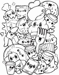 Coloring Pages For Kids Food Unique Dining Doodles Breakfast Lunch Dinner Food Coloring Pages Cute Coloring Pages Cute Doodle Art Doodle Coloring