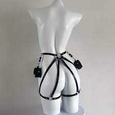 Leather Porno BDSM Sexy Lingerie Fetish Leg Harness Garter Belt Bow  Underwear Exotic Sex Toys for Women Couples Suspender Belt - AliExpress