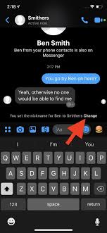 Add your names, share with friends. How To Set Remove Nicknames In Facebook Messenger Chats For More Personalized Conversations Smartphones Gadget Hacks