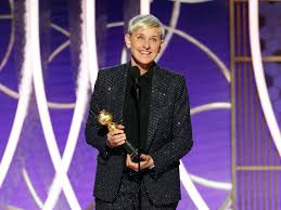 Latest ellen degeneres news and updates on the american comedian's show with more on her wife portia de rossi plus her twitter, youtube and instagram. Ellen Degeneres At The Golden Globes Moving Moments Amid Jokes The New York Times
