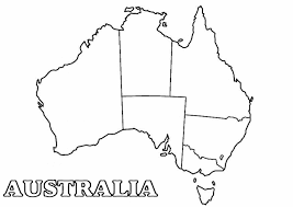 See more ideas about coloring pages, colouring pages, australian animals. Map Of Australia Coloring Page Free Printable Coloring Pages Australia Map Australia Map Printable Blank Map