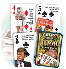 It must have been an exciting time in history, although i'm glad i wasn't born until … Amazon Com Flickback 1960 Trivia Playing Cards For Birthday Or Anniversary Toys Games