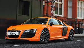 Audi R8 Audi R8 Wallpaper Audi R8 Orange Car