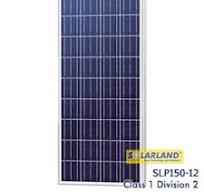Solarland SLP150-12 150 watt Class 1 Division 2 C1D2 Solar Panel